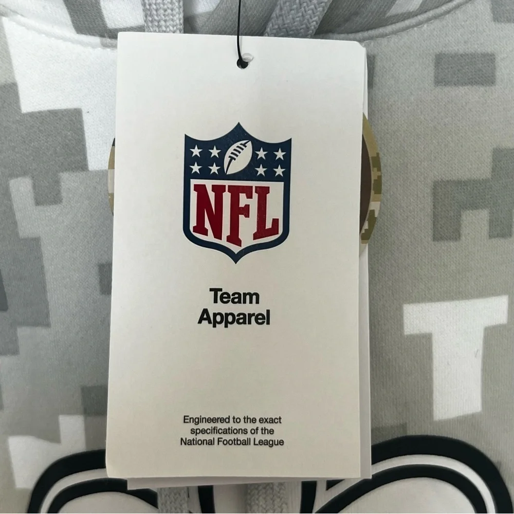 Nike New Orleans Saints Salute to Service Hoodie Sweatshirt Mens Size Medium